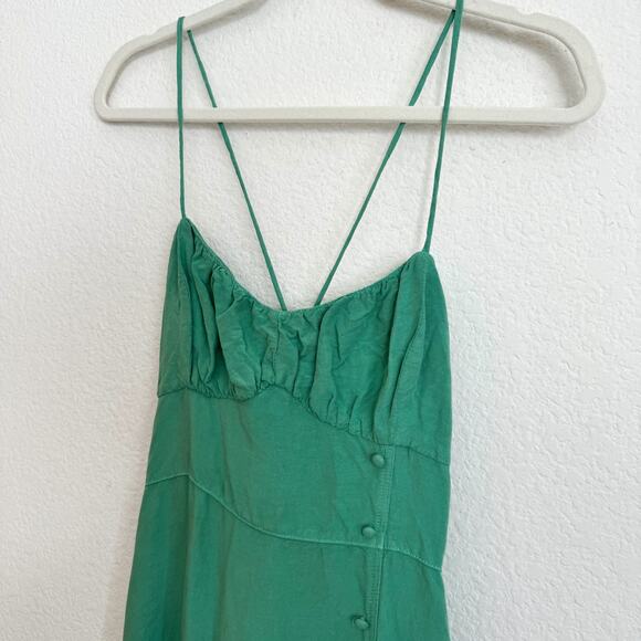 Zara Green Midi Dress - Picture 6 of 7